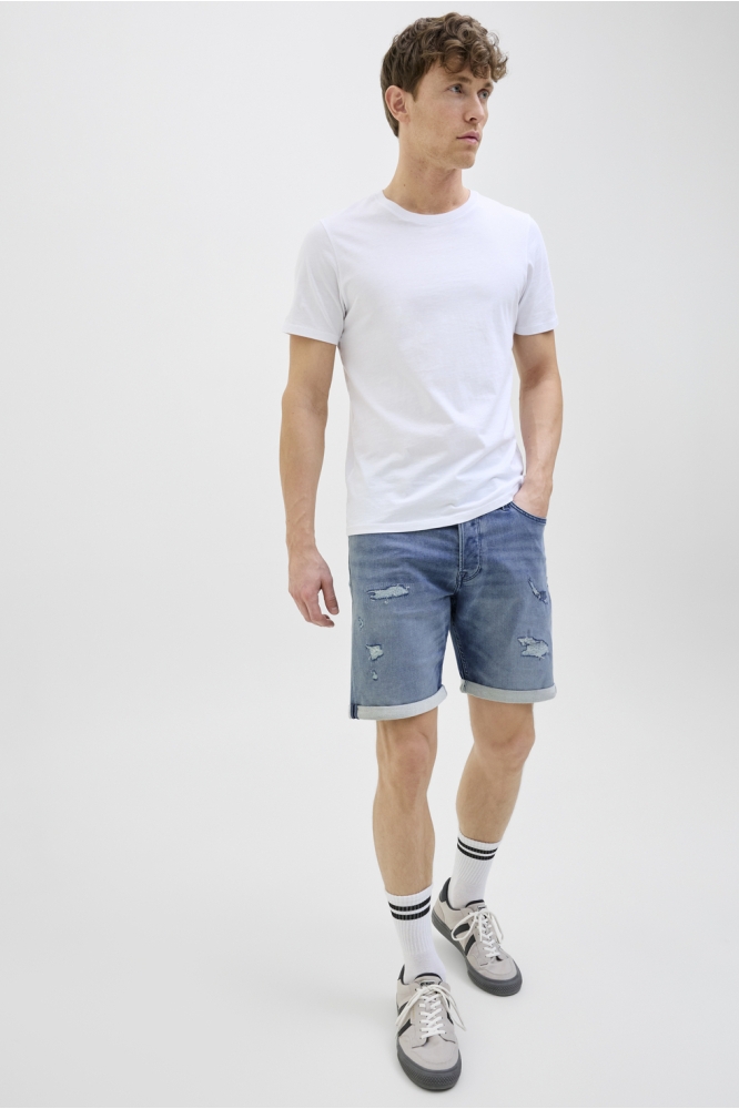 JJIRICK JJICON I.K. SHORTS GE 136 S 12269607 BLUE DENIM